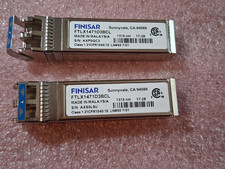 FTLX1471D3BCL Finisar 10Gb 10km 1310nm Single Mode Datacom SFP+ Transceiver x2 picture