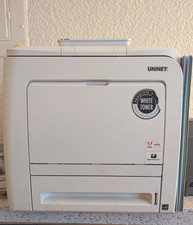 UNINET iColor 550 White Toner Printer + Pro RIP software + new white cartridge  picture
