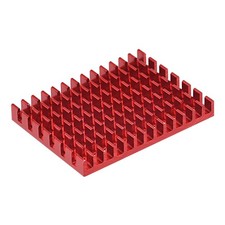Electronic Radiator Aluminium Heatsink 30x40x5mm Red Pack of 6 picture