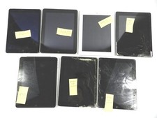 LOT (7) Apple iPads A1458 A1395 A1396 A1219 A1458 A1337 A1567 PARTS REPAIR B142 picture