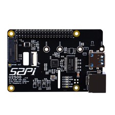 M.2 NVMe SSD 2.5G Ethernet Adapter Raspberry Pi 5 W01 U2500 Hat Fits 2230/2242 picture