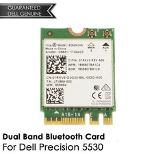 New Dell Precision 5530 Wireless-AC 9260 Wi-fi Dual Band Bluetooth Card 1RKV5 picture