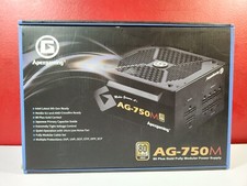 APEXGAMING 750W 80+ GOLD Certified   FULL MODULAR   Gaming Power Supply AG-750M  picture