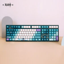 Official Genshin Impact YAKSA Xiao Wired PBT ABS MX Mechanical Keyboard 108 Keys picture