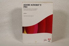 Adobe Acrobat 9 Pro for Windows Upgrade Version Boxed Serial number picture