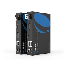 OREI 4K DisplayPort KVM Extender Over Fiber Optic Balun - USB 1.1 UltraHD 4K ... picture