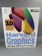 Harvard Graphics 3.0 for Windows (1994) – New, 3.5” Disks, Sealed Box picture