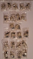 5x 4x 2x  25 Serial RS232 DB9 DB15 DB25 Male Female RJ45 Ethernet Adapter Lot picture