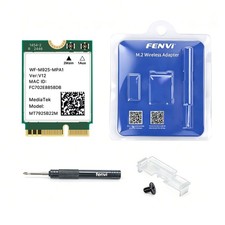 MediaTek MT7925 M.2 WiFi 7 Network Card BT5.4 6500Mbps Tri‑Band Wireless Adapter picture