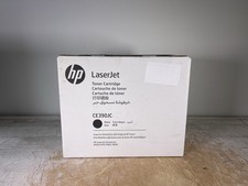 HP LASERJET CE390JC BLACK TONER CARTRIDGE - (NEW-SEALED BOX) picture
