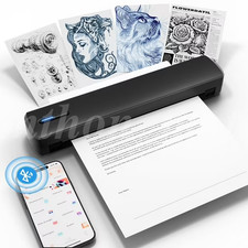 Portable Printers Wireless for Travel,Thermal Bluetooth Inkless Mini Printer LOT picture