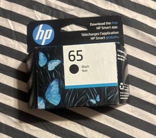 HP 65 Black Ink Cartridge N9K02AN Genuine EXP July 2023 picture