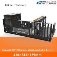 For EATX Computer Case Motherboard Bracket Miner Mining Rig Holder Open Frame US picture