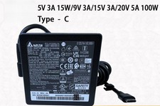 Genuine Delta 100W USB-C Charger ADP-100SB D Type C Power Supply AC Adapter picture