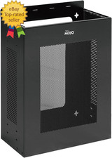 2U Vertical Horizontal Wall Mountable Server Rack with Vented Enclosure for 19