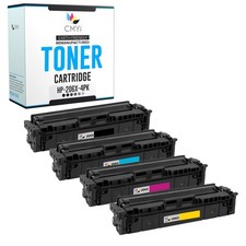 4-Pack CMYi Replacement 206X Toner for HP Color LaserJet Pro M255dn M255dw picture