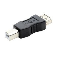 USB 2.0 type A Female to type B Male Printer Scanner Adapter Converter 5pcs picture