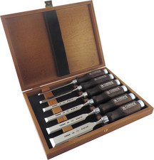 6 Pc Set 6 Mm (1/4), 10 (3/8), 12 (1/2), 16 (5/8), 20 (13/16), 26 (1-1/16) Woodw picture