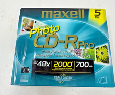 Maxwell CD-R Pro 700MB 10 Pack New Sealed picture