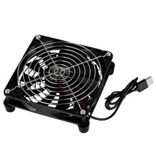 USB Fan Stand 1100RPM Router Game Console Router Cooling External Silent Cooler picture