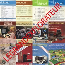 Ultimate Kilobaud Microcomputing Computer Magazine Collection (PDFs manuals DVD) picture