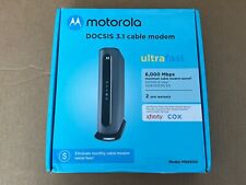 Motorola MB8600 DOCSIS 3.1 Xfinity COX Gigabit 6000Mbps Cable Modem New OPEN BOX picture