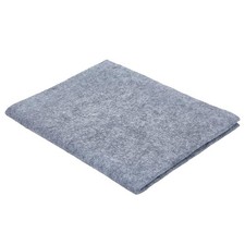 Chinese Calligraphy Drawing Felt Mat Gray 24.6x31.5 Inch Portable Sumi Pad picture
