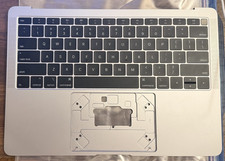 GRADE A / GENUINE Top Case Keyboard, Touch ID, Battery MacBook Air 13 A1932 2019 picture