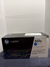 HP 507A (CE401A) Genuine, Sealed Cyan Toner Cartridge picture