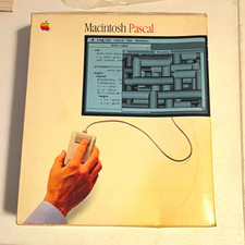 Apple Macintosh Pascal Reference Manuals and Box ONLY.  picture