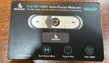 NexiGo N660P 1080P 60FPS Webcam with Software Control, Dual Microphone*New picture