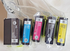 5pk Genuine Epson 302XL High Yield Black & 302 Photo + Color  C M Y Ink XP6000 picture