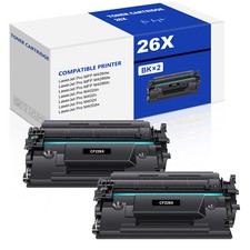 2 Black CF226X 26X High Yield Toner Cartridge fit HP LaserJet Pro M402 MFP M426 picture