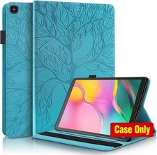 Premium Slim PU Leather Folio Cover for Samsung Galaxy Tab A 10.1 2019 - Turquoi picture