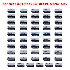20X 8FKXC KG1CH Tray Caddy Adhesive Stickers Labels FOR DELL G13/12 HDD Stickers picture