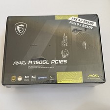 Msi MAG A750GL PCIE5 750W 80+ GOLD Power Supply ATX 3.1 PCle 5.1 Ready New BNIB picture