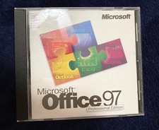 Microsoft Office 97 Professional Edition with CD Key Preowned Very Good Cond picture
