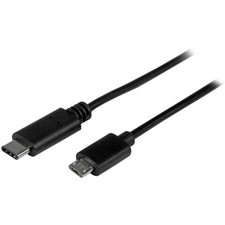 StarTech.com USB C to Micro USB Cable - 0.5m - M/M - Thunderbolt 3 Compatible - picture