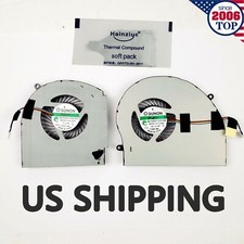 NEW CPU+GPU Cooling Fan for Dell Alienware 17 R4 R5 P31E ALW17C Laptop 2Pcs Fans picture