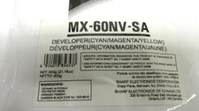 Sharp MX-60NV-SA Cyan / Magenta / Yellow Developer for Sharp Copiers picture