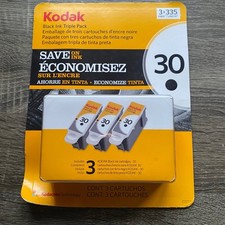 Kodak 30 Black Ink Triple Pack 3 Cartridges NEW picture