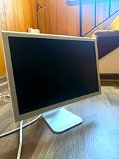 Apple Cinema Display 20in LCD 1680x1050 DVI-I USB Hub Silver A1081 picture