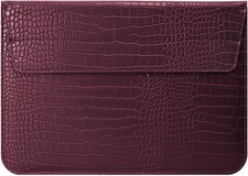 13 Inch Crocodile Pattern Laptop Sleeve with Stand for 2026 MacBook Neo 13 inch picture