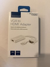Insignia VGA to HDMI for Laptop PC Desktop Adapter for TV Monitor Display device picture