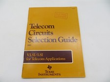 Telecom Circuits Selection Guide 1983 VLSI/LSI For Telecom Applications vtg picture