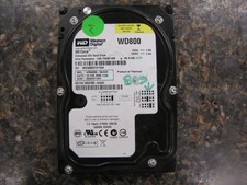 Western Digital Caviar WD800 80GB IDE Enhanced Hard Drive TESTED & WORKING -NC5 picture