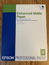 Epson S041341 Enhanced Matte Paper 8.5” X 11” 40 Sheets picture