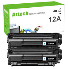 2 PACK Q2612A Toner Cartridge for HP 12A LaserJet 1020 1022 1018 1012 M1319 3050 picture