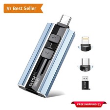 Stylish Mist Blue 256GB Dual Interface Flash Drive for Effortless File Storage picture