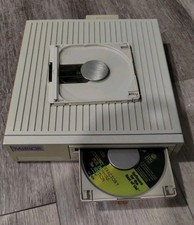 External SCSI CD-ROM Caddy Drive Apple Mac WORKING With 2 Trays picture